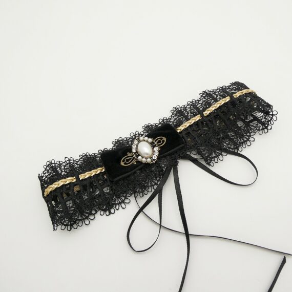 Colier choker din dantelă ILONA by Riella