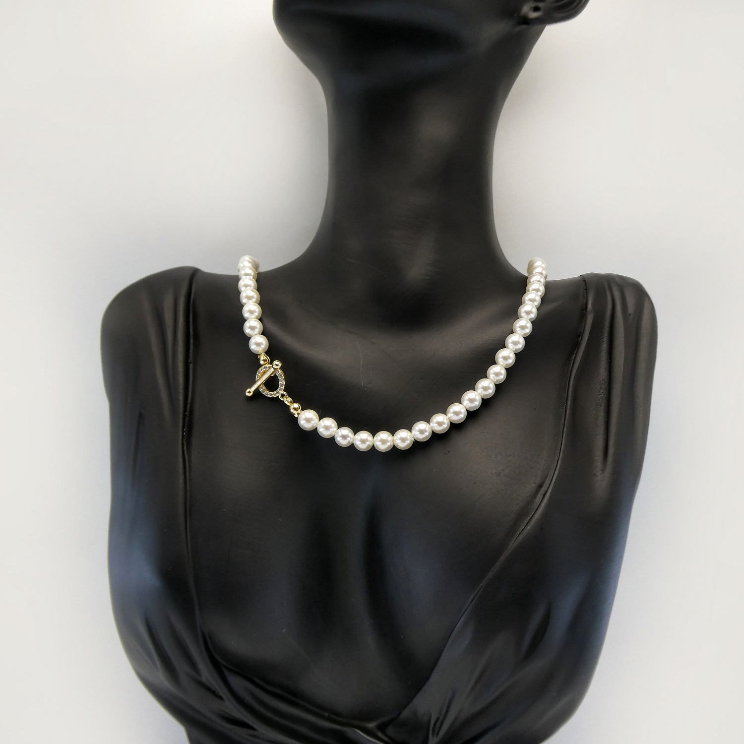 Colier Perle DELIA by Riella - imagine 4