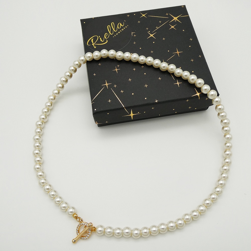 Colier Perle DELIA by Riella - imagine 3